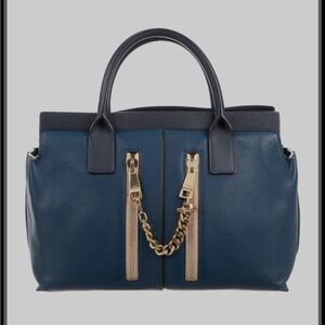 Chloe Cate Medium Handbag-Blue